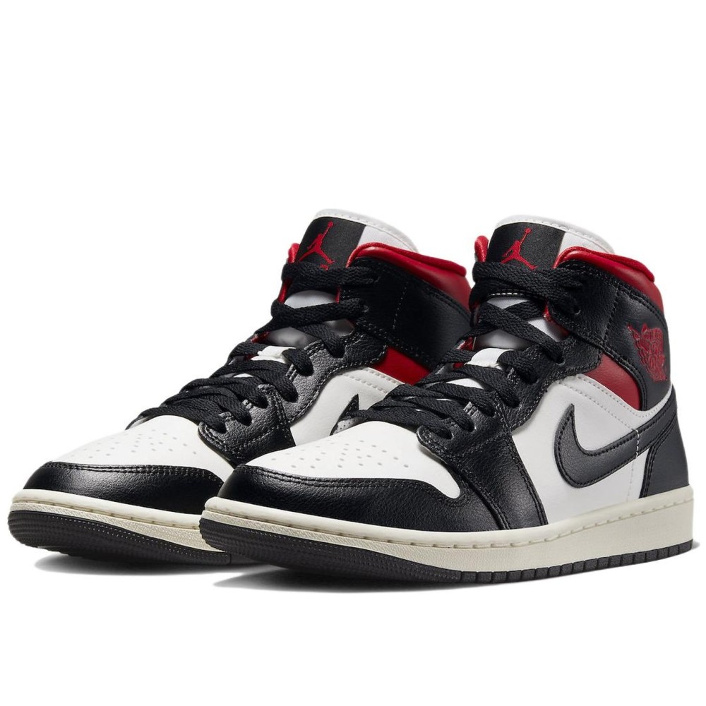 Air Jordan 1 Mid Gym Red Panda