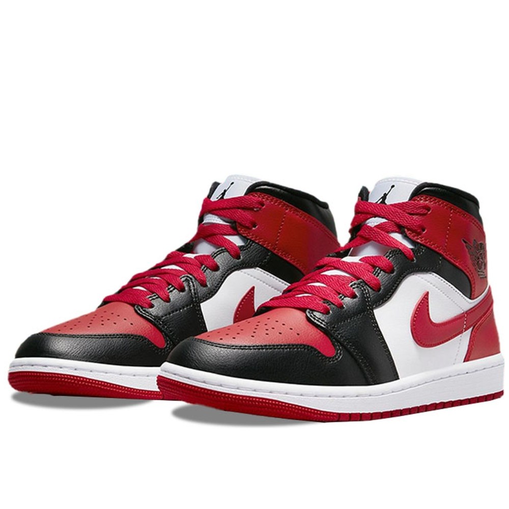 Air Jordan 1 Mid Alternate Bred Toe