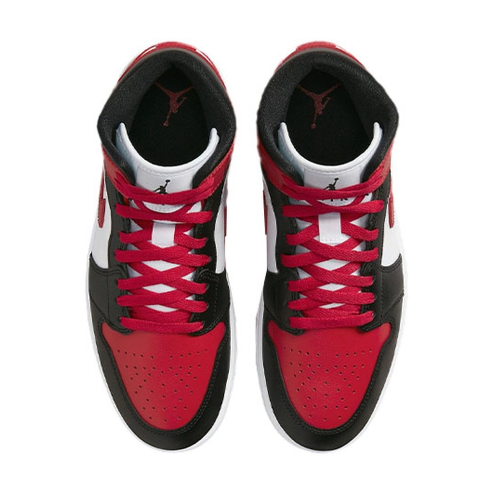 Air Jordan 1 Mid Alternate Bred Toe