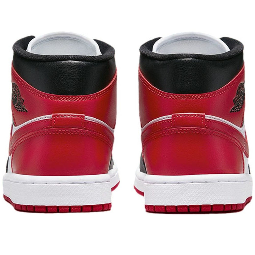 Air Jordan 1 Mid Alternate Bred Toe