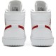 Air Jordan 1 Mid White University Red
