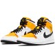 Air Jordan 1 Mid Perforated White University Gold