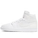 Air Jordan 1 Mid White Ivory