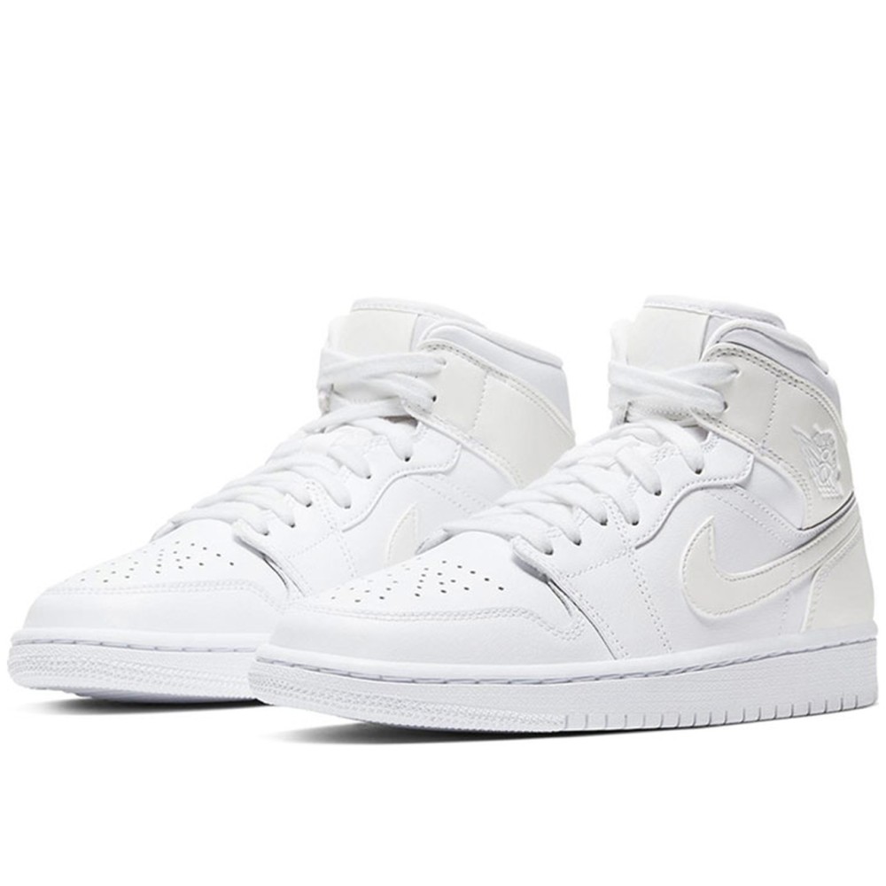 Air Jordan 1 Mid White Ivory