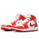 Air Jordan 1 Mid Habanero Red