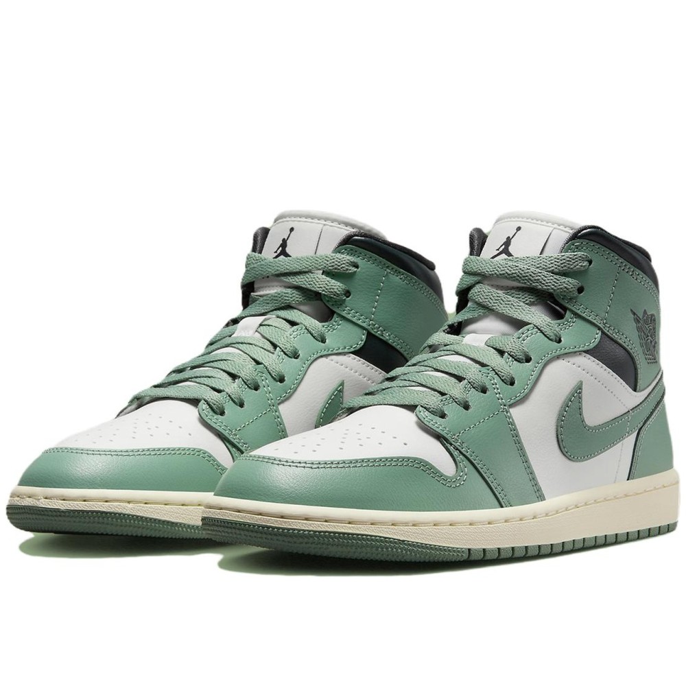 Air Jordan 1 Mid Jade Smoke