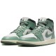 Air Jordan 1 Mid Jade Smoke