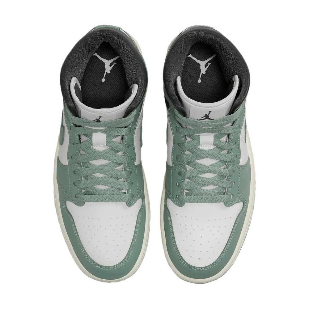 Air Jordan 1 Mid Jade Smoke