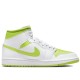 Air Jordan 1 Mid White Lime