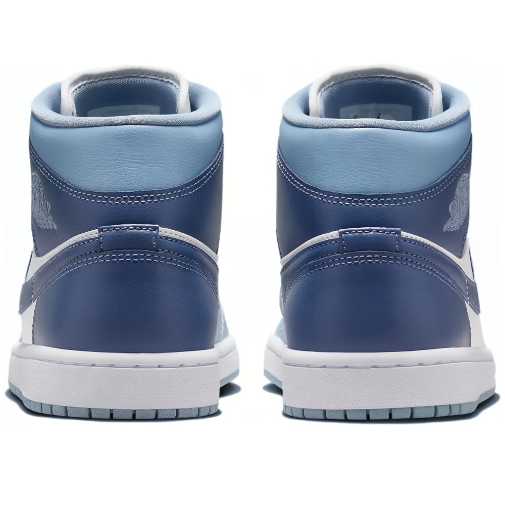 Air Jordan 1 Mid Sail Diffused Blue