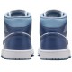 Air Jordan 1 Mid Sail Diffused Blue