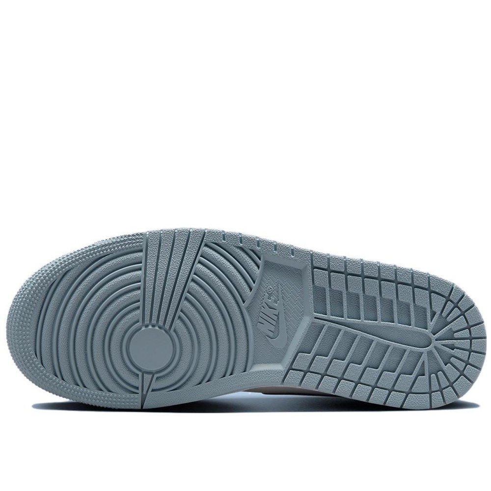 Air Jordan 1 Mid Sail Diffused Blue