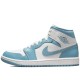 Air Jordan 1 Mid University Blue 2022