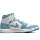 Air Jordan 1 Mid University Blue 2022