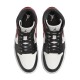 Air Jordan 1 Mid Gym Red Off Noir