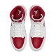 Air Jordan 1 Mid White Pomegranate