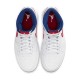 Air Jordan 1 Mid White Red Royal
