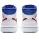 Air Jordan 1 Mid White Red Royal