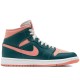 Air Jordan 1 Mid Dark Teal Green