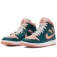 Air Jordan 1 Mid Dark Teal Green