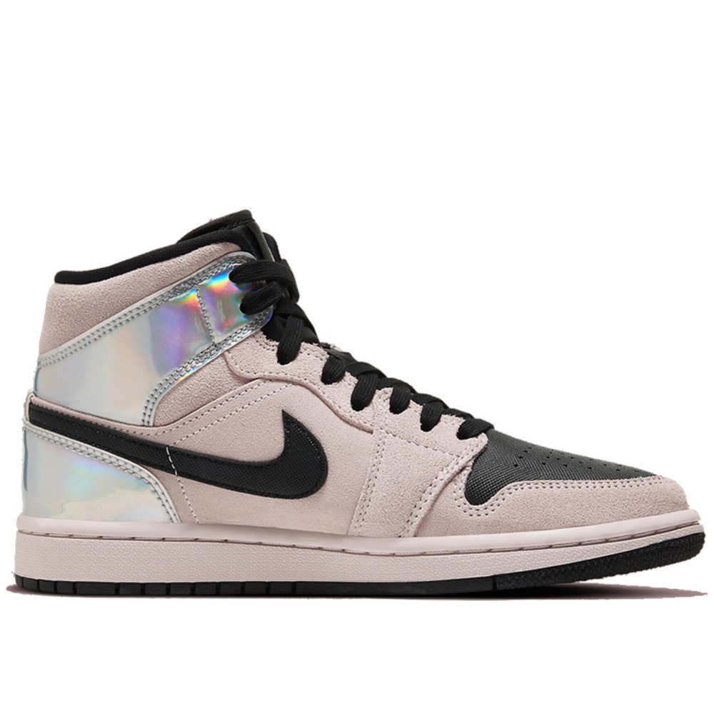 Air Jordan 1 Mid Dirty Powder Iridescent