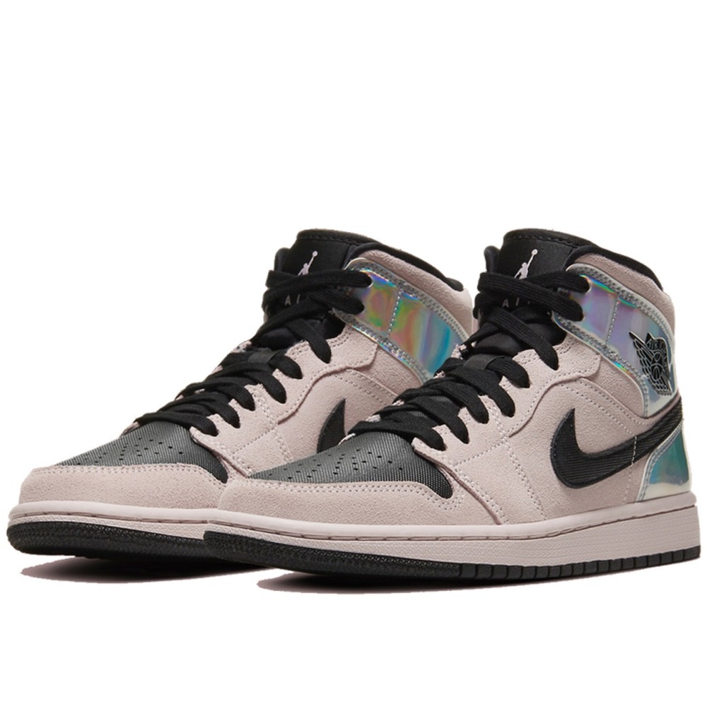 Air Jordan 1 Mid Dirty Powder Iridescent