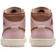 Air Jordan 1 Mid Pink Oxford Brown