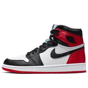 Air Jordan 1 High Satin Black Toe