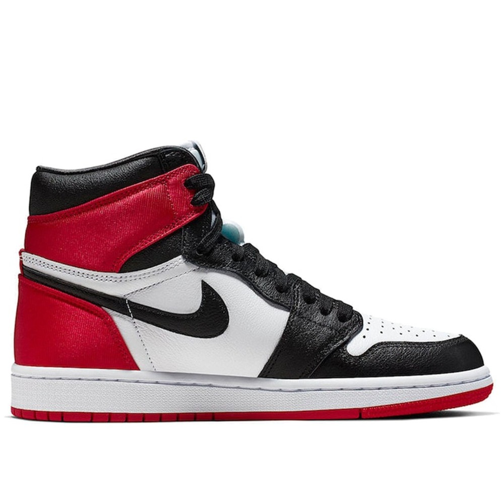 Air Jordan 1 High Satin Black Toe