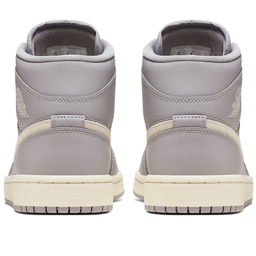 Air Jordan 1 Mid Atmosphere Grey Pale Ivory