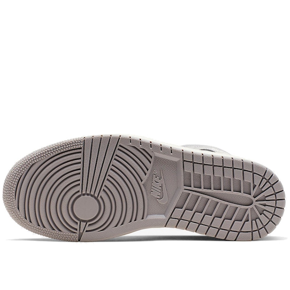 Air Jordan 1 Mid Atmosphere Grey Pale Ivory