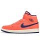 Air Jordan 1 Mid Turf Orange Blue Void
