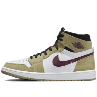 Air Jordan 1 Zoom Comfort Neutral Olive Cherrywood