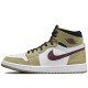 Air Jordan 1 Zoom Comfort Neutral Olive Cherrywood