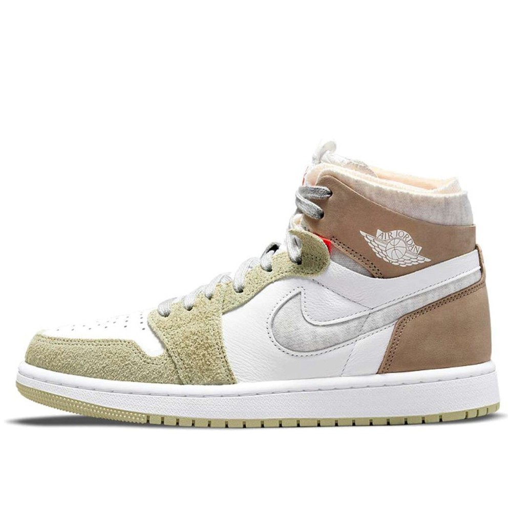 Air Jordan 1 High Zoom Comfort Olive Aura