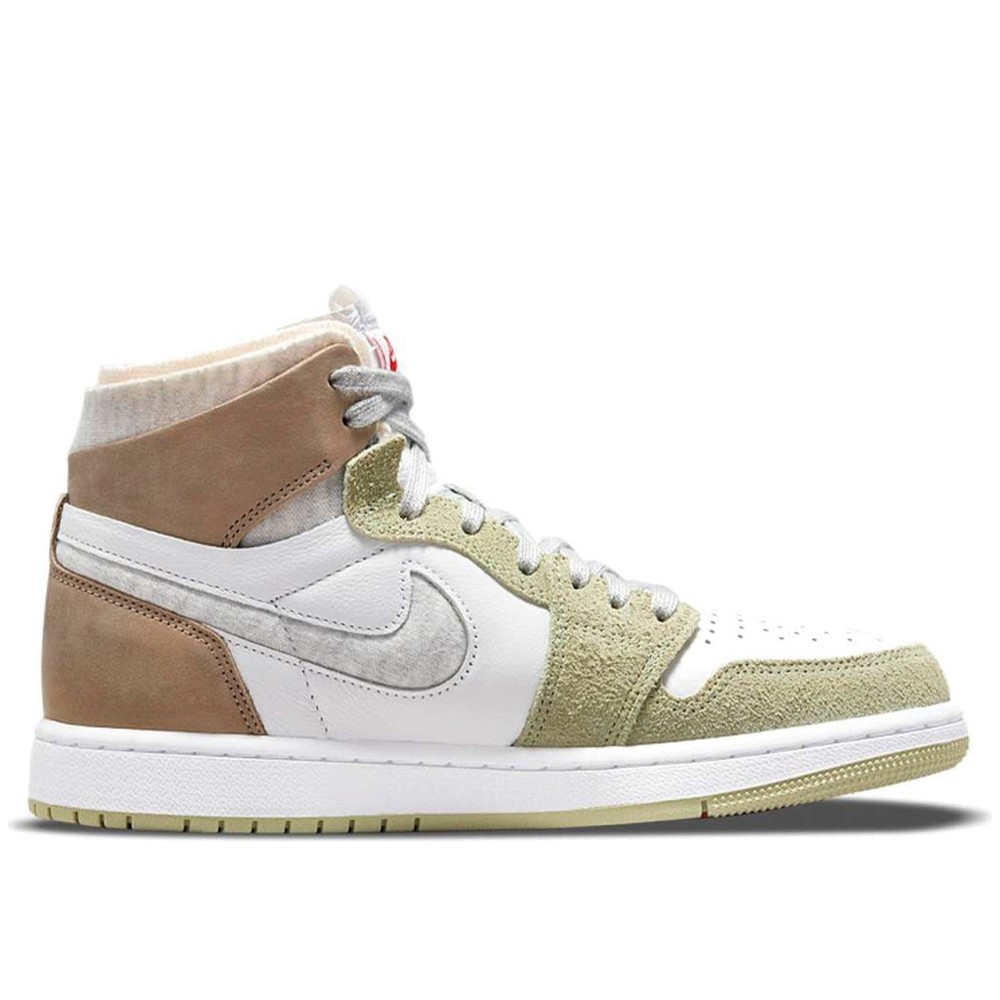 Air Jordan 1 High Zoom Comfort Olive Aura