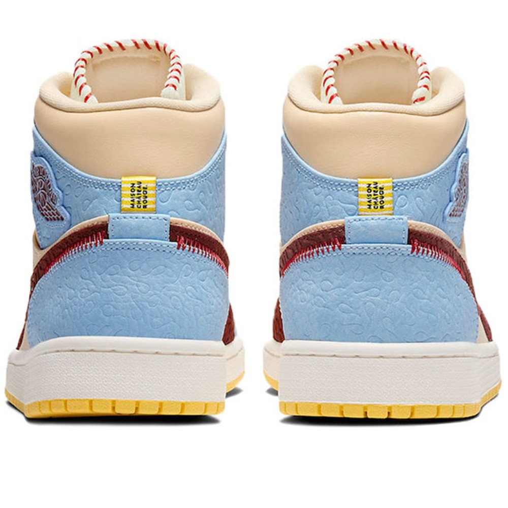 Air Jordan 1 Mid SE Fearless Maison Chateau Rouge