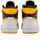 Air Jordan 1 Mid Laser Orange Black