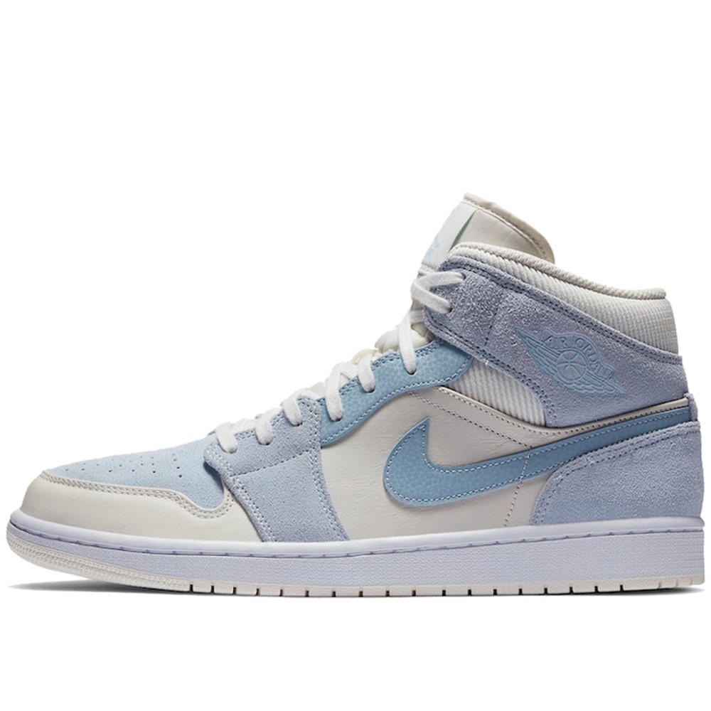 Air Jordan 1 Mid Mixed Textures Blue