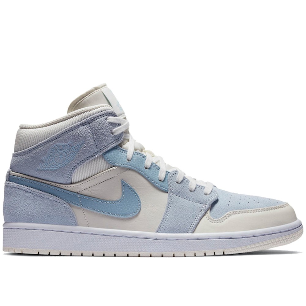 Air Jordan 1 Mid Mixed Textures Blue