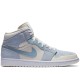 Air Jordan 1 Mid Mixed Textures Blue