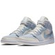 Air Jordan 1 Mid Mixed Textures Blue
