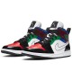 Air Jordan 1 Mid SE Black White Multi Color