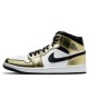 Air Jordan 1 Mid SE Metallic Gold