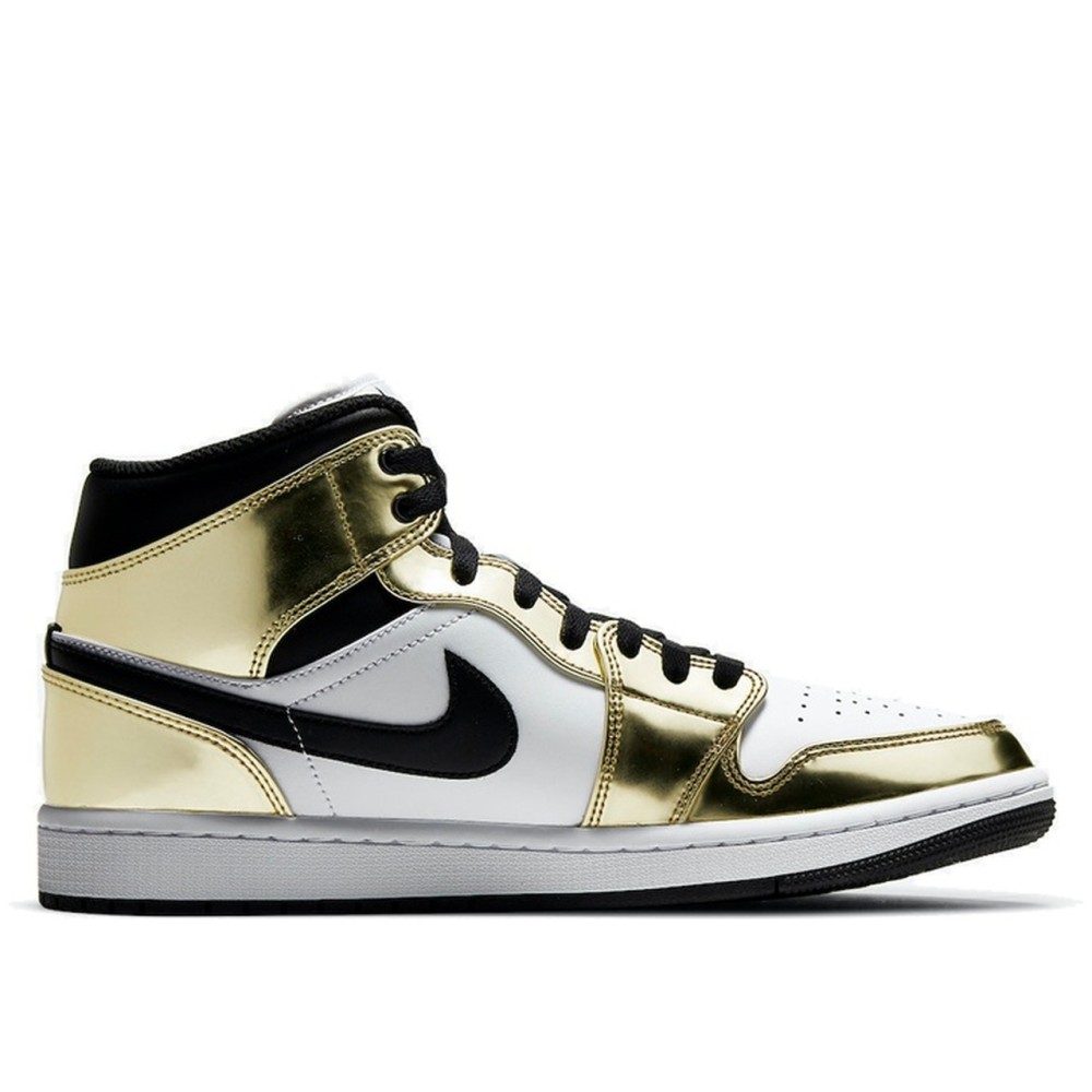 Air Jordan 1 Mid SE Metallic Gold