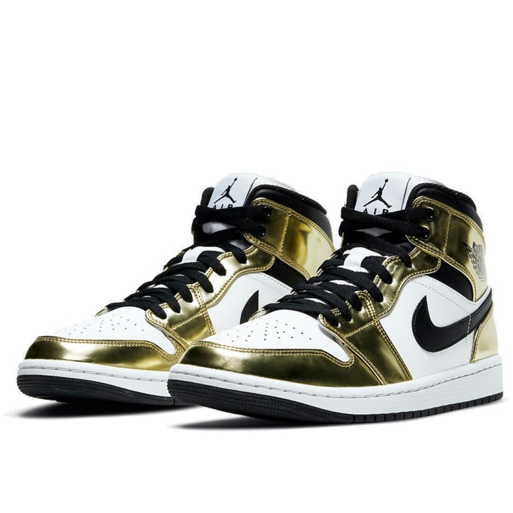 Air Jordan 1 Mid SE Metallic Gold