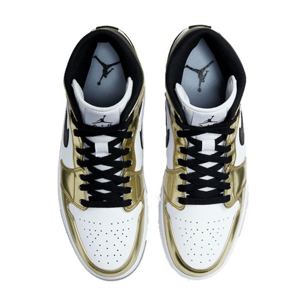 Air Jordan 1 Mid SE Metallic Gold