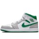 Air Jordan 1 Mid SE Grey Pine Green