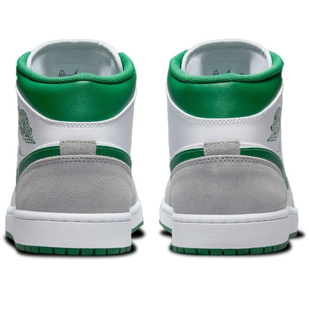 Air Jordan 1 Mid SE Grey Pine Green