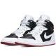 Air Jordan 1 Mid SE Utility Canvas White Black Gym Red